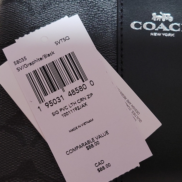 Coach black wristlet - Picture 2 of 4